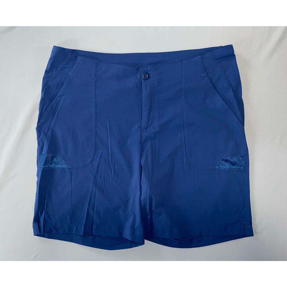 Columbia PFG 1566291 Women's Quick Dry Hiking Shorts. Blue, Women's 16. EUC!